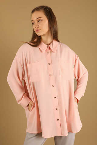 Oversize Shirt Powder - 2