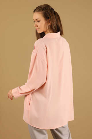 Oversize Shirt Powder - 4