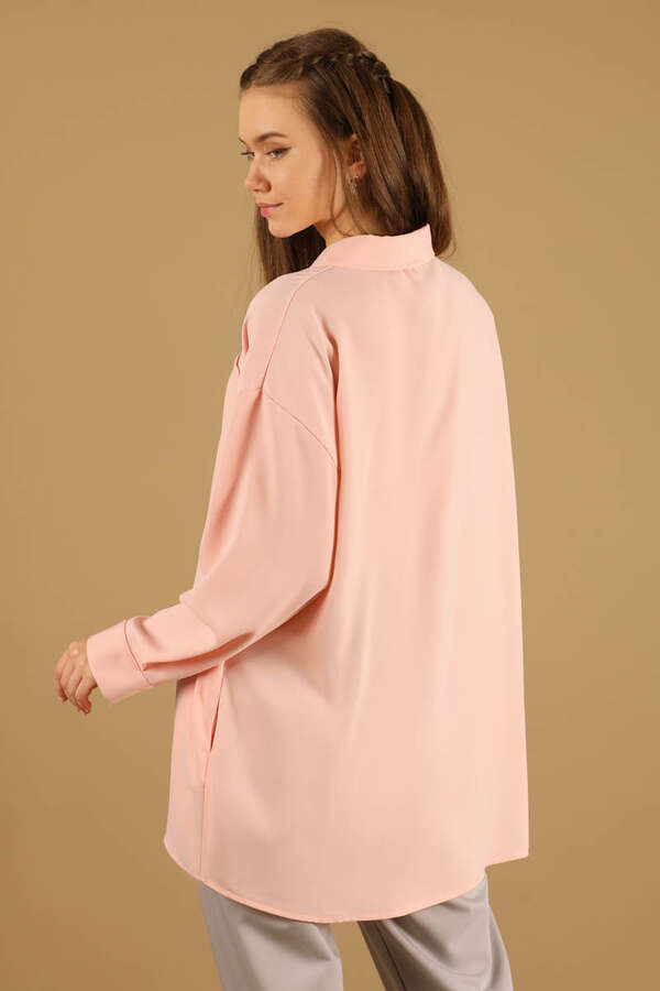 Oversize Shirt Powder - 4