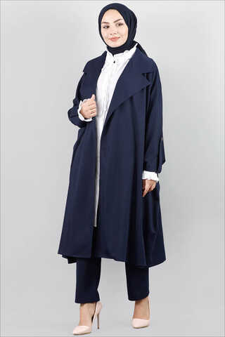 Oversize Suit Navy - 1