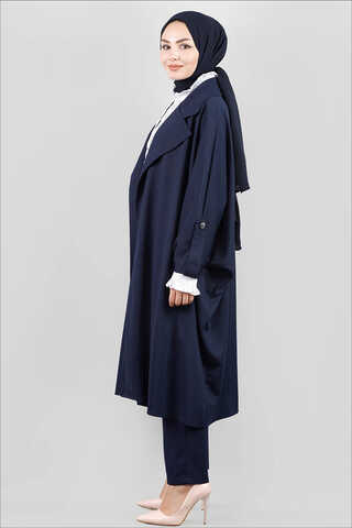 Oversize Suit Navy - 3