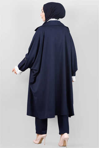 Oversize Suit Navy - 5