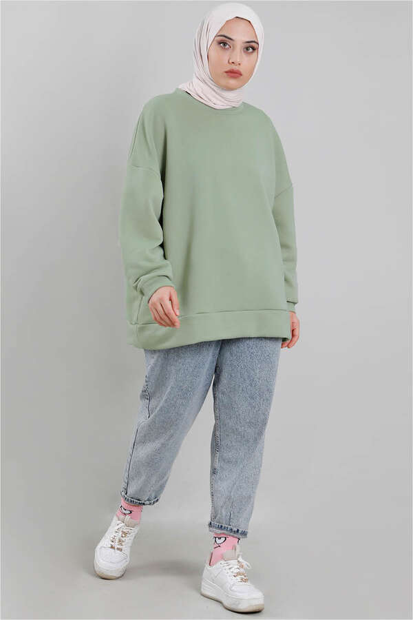 Oversize Sweat Çağla Green - 1