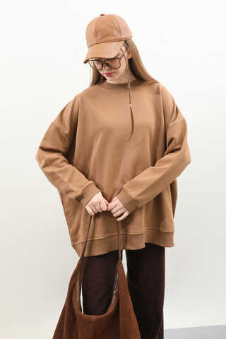 Oversize Sweat Taba - 2