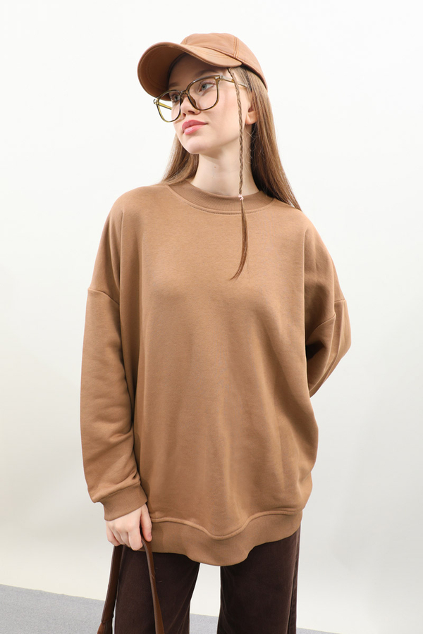 Oversize Sweat Taba - 3