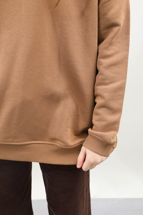 Oversize Sweat Taba - 4