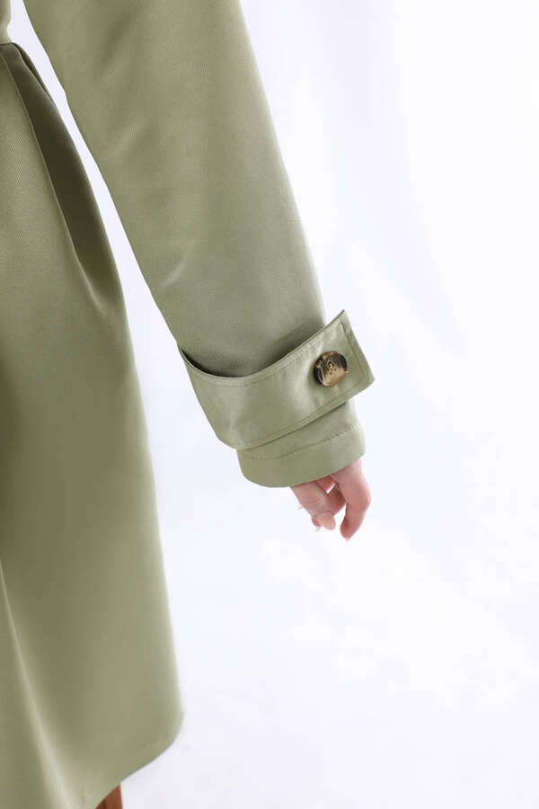 Oversize Trençkot Mint - 6