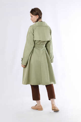 Oversize Trençkot Mint - 7