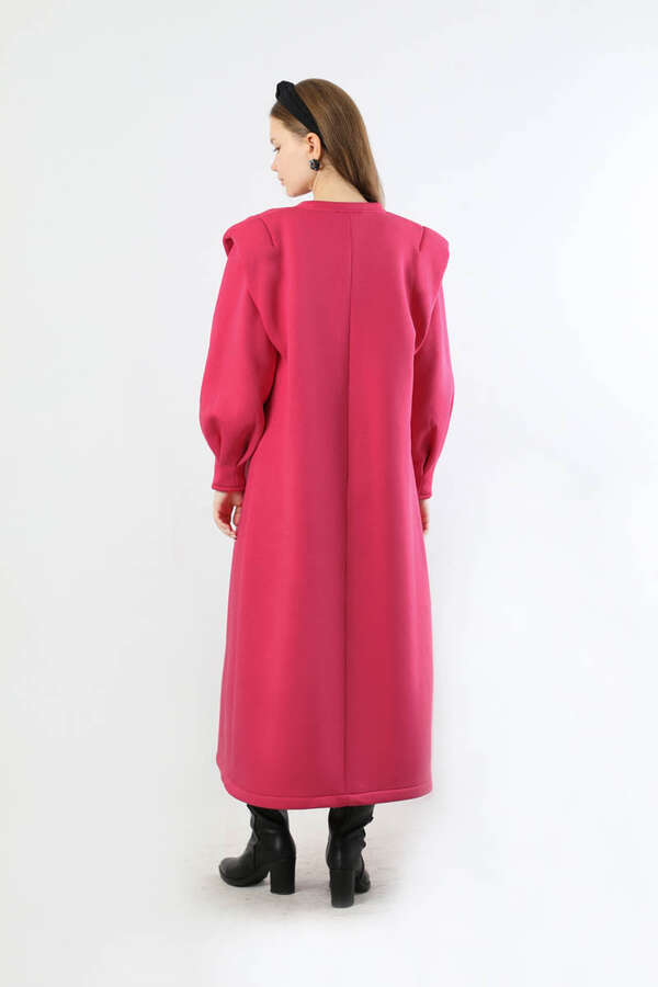 Oversize Three Thread Dress Pink - 6