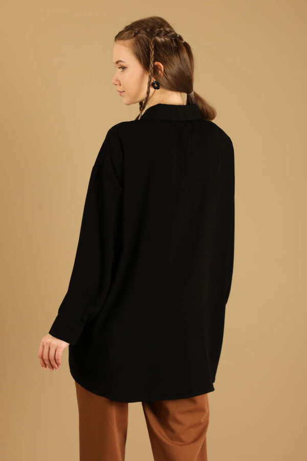 Oversizee Shirt Black - 5
