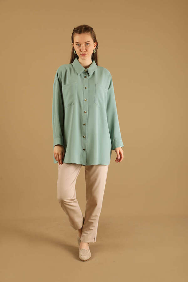 Oversizee Shirt Mint - 1