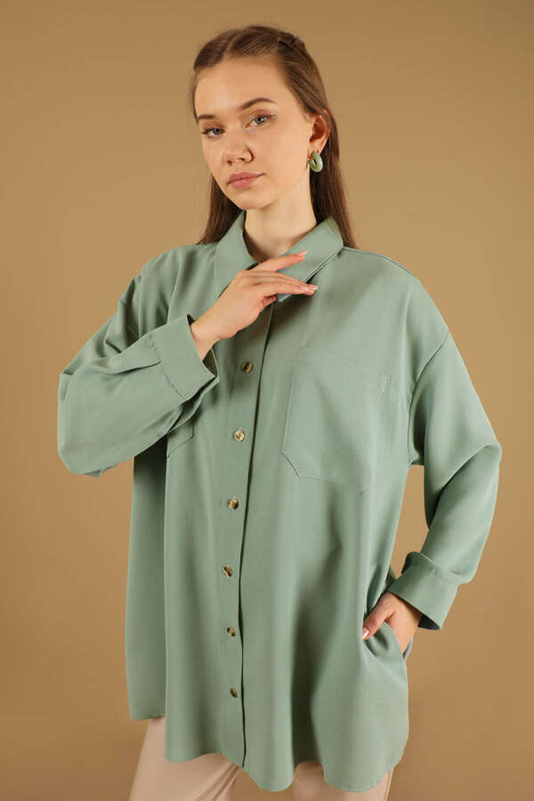 Oversizee Shirt Mint - 2