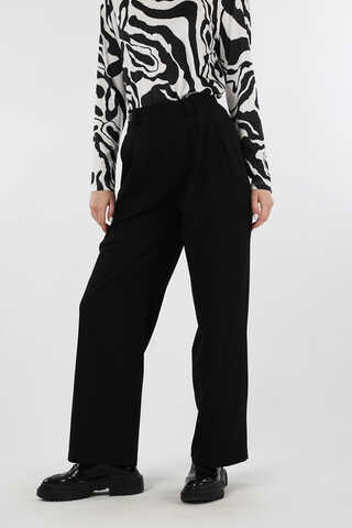 Palazzo Trousers Black - 5