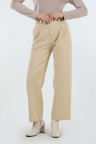Palazzo Trousers Stone - 2