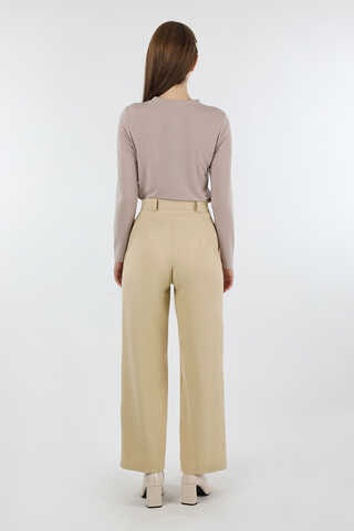 Palazzo Trousers Stone - 6
