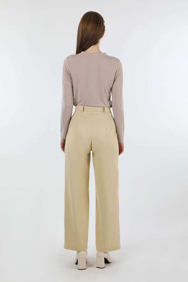 Palazzo Trousers Stone - 6