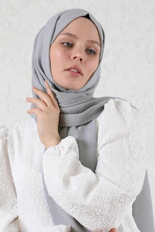 Pamuk Şal Gri - 3
