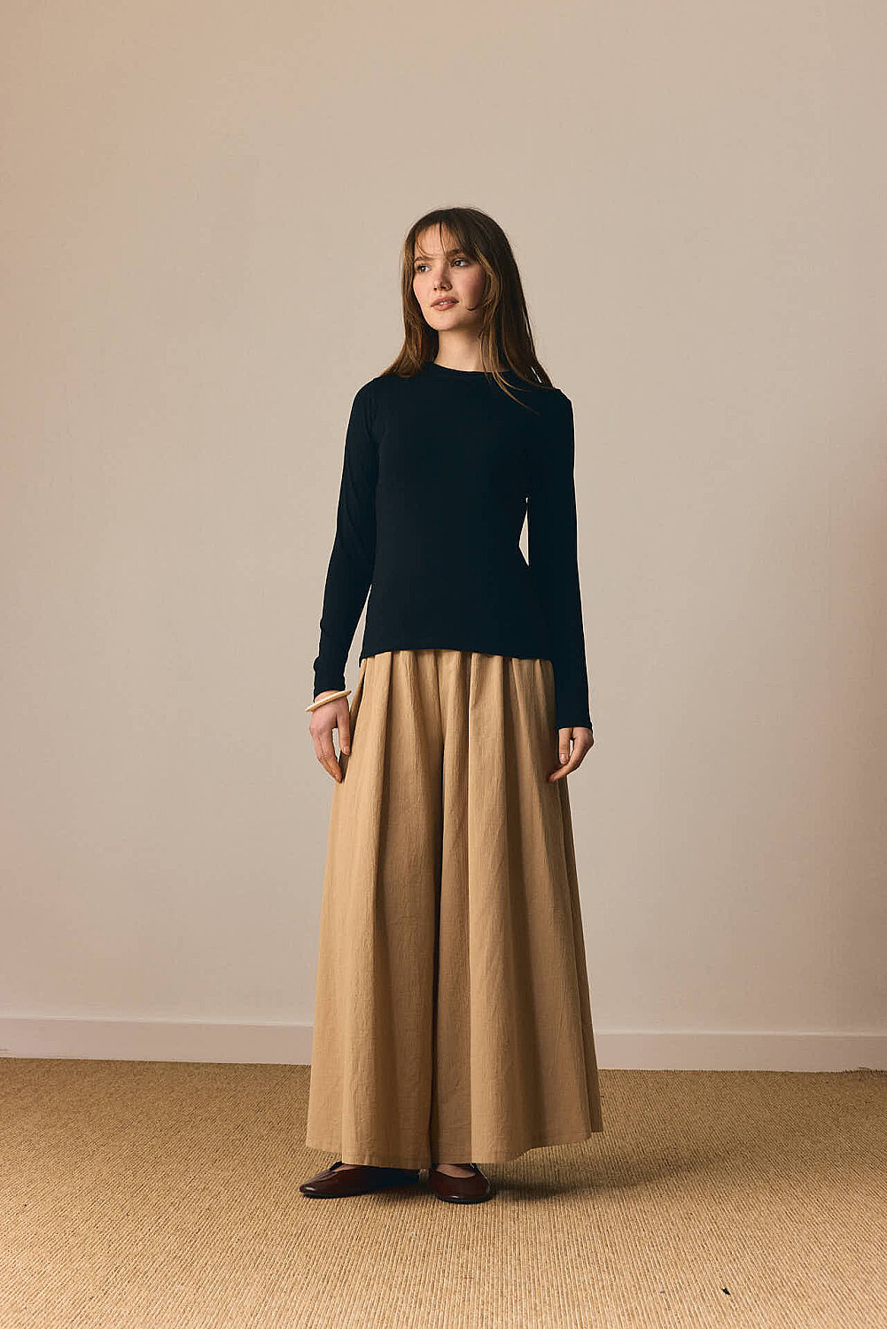 Pamuklu Uzun Kollu Body Siyah - 6