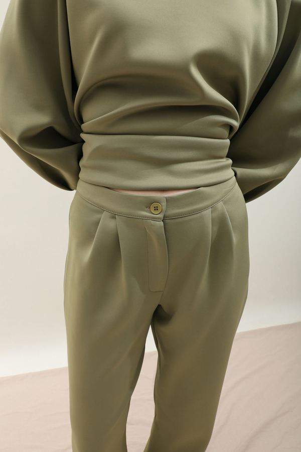 Pantolonlu Sweat Takım Haki - 11