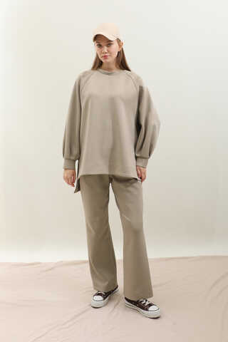 Pantolonlu Sweat Takım Taş - 3