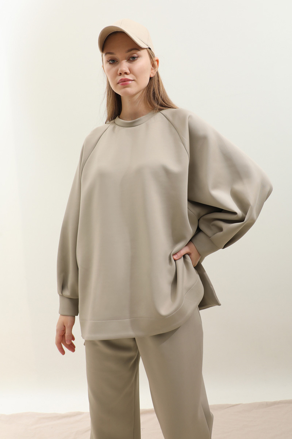 Pantolonlu Sweat Takım Taş - 5