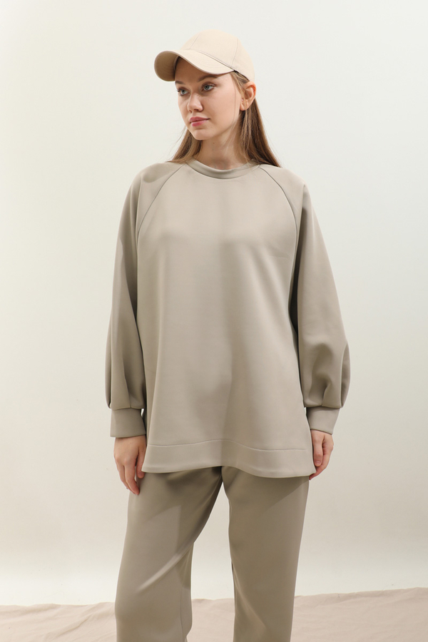 Pantolonlu Sweat Takım Taş - 6