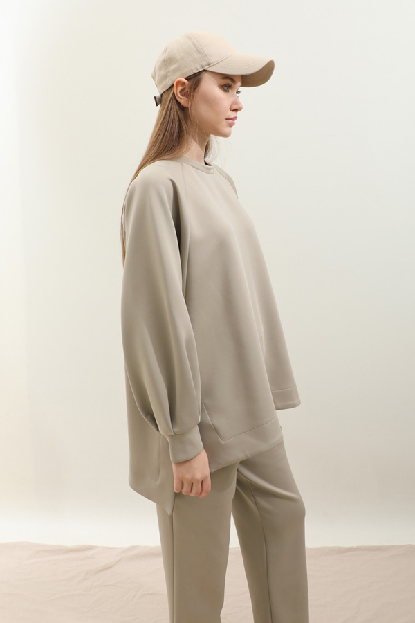 Pantolonlu Sweat Takım Taş - 7