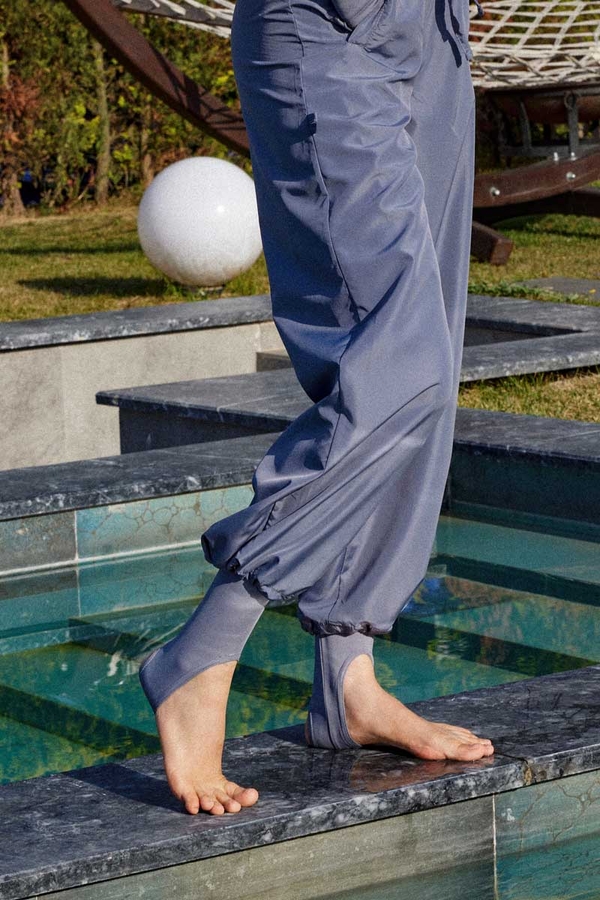 Paraşüt Deniz Pantolonu Gri - 3