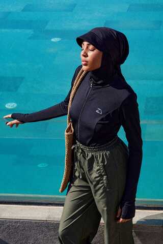 Paraşüt Deniz Pantolonu Haki - 2