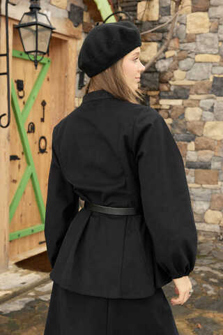 Parça Dikişli Gömlek Siyah - 10