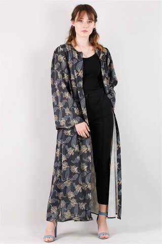 Patterned Cap Black - 2