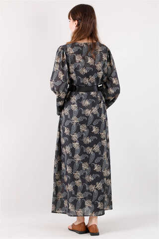 Patterned Cap Black - 6