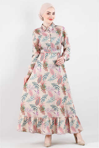 Patterned Dress Mink - 1