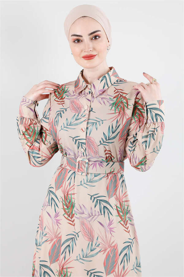 Patterned Dress Mink - 2