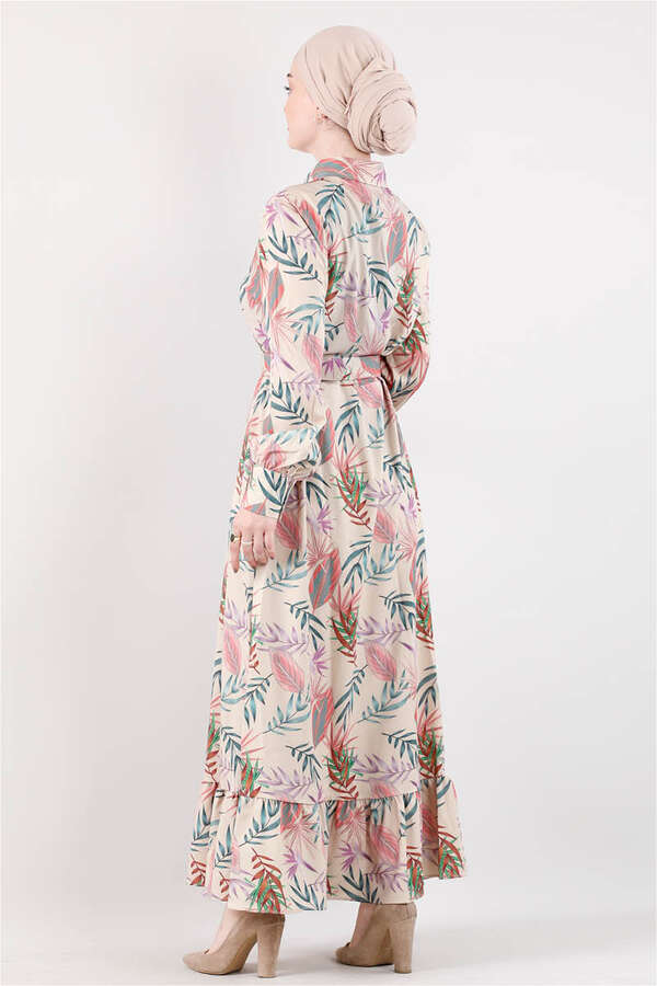 Patterned Dress Mink - 4