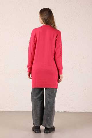 Patterned Sweater Pink - 6