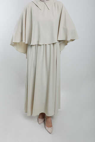 Pelerinli Elbise Taş - 4