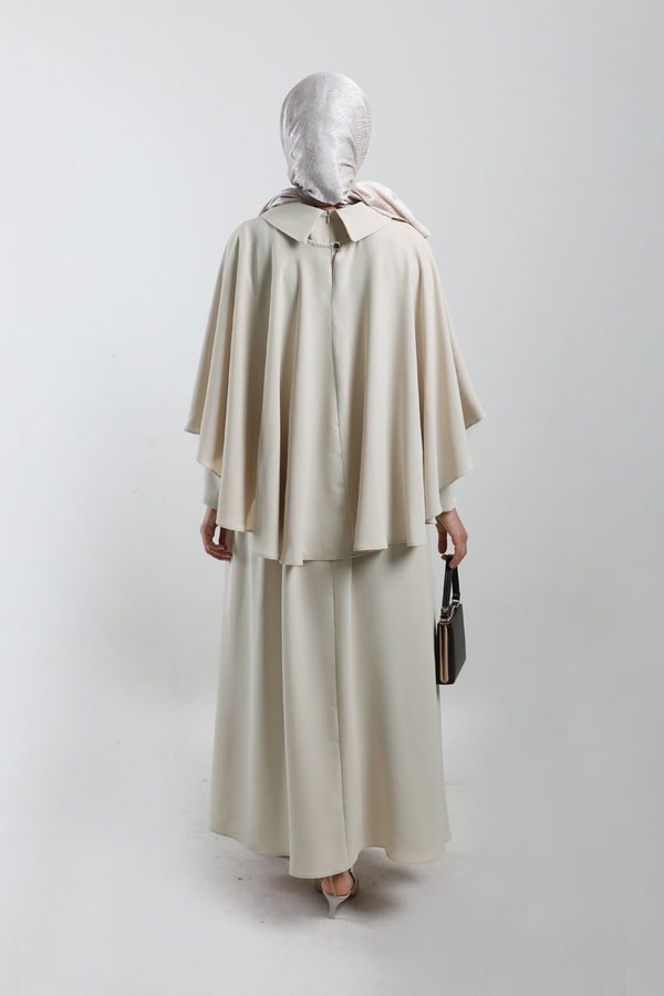 Pelerinli Elbise Taş - 6