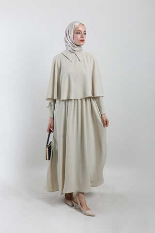 Pelerinli Elbise Taş - 5