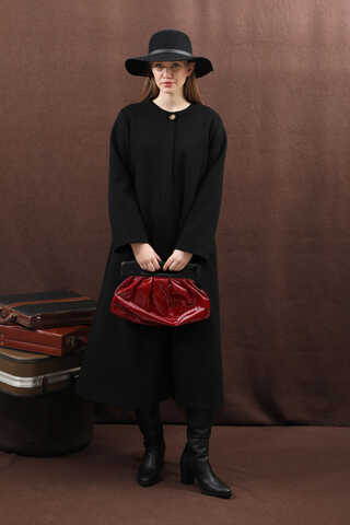 Pelerinli Kaban Siyah - 11