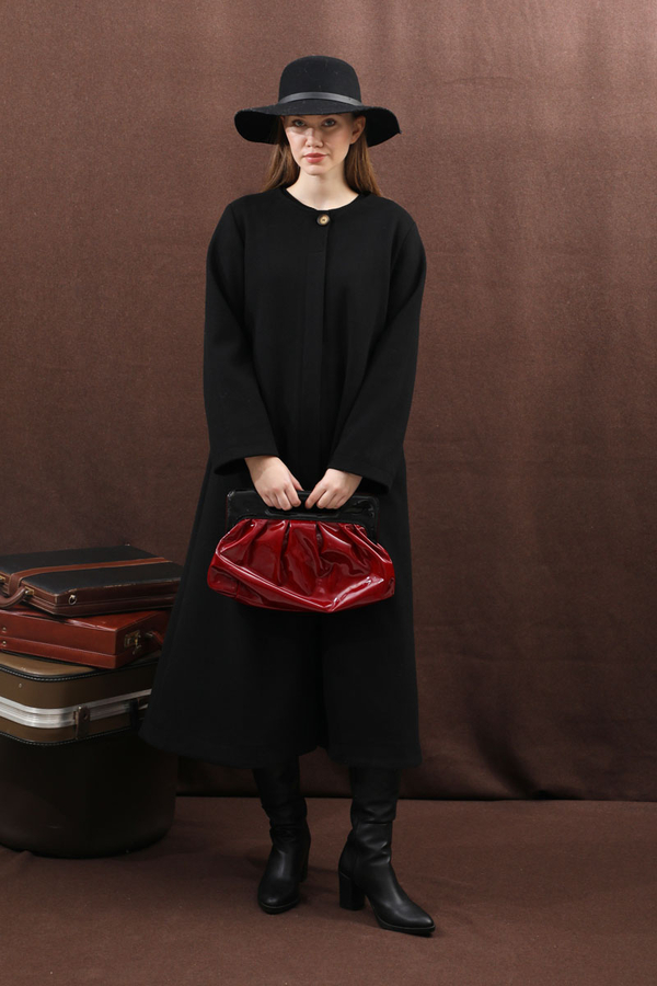 Pelerinli Kaban Siyah - 11