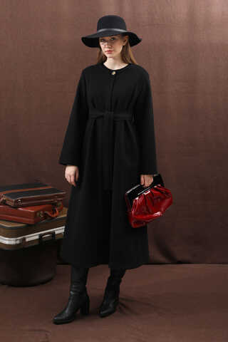 Pelerinli Kaban Siyah - 13