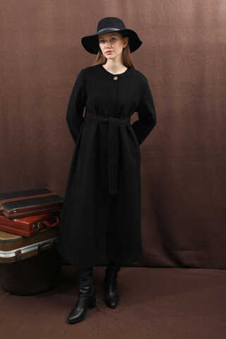 Pelerinli Kaban Siyah - 14