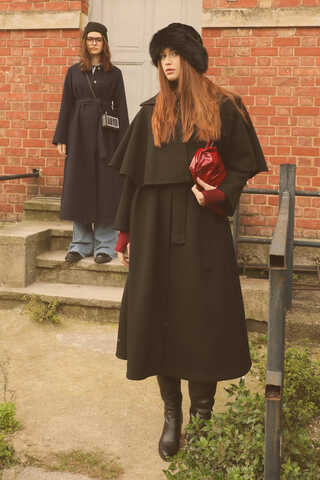 Pelerinli Kaban Siyah - 2