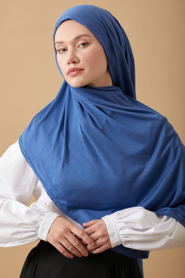 Penye Şal İndigo - 6