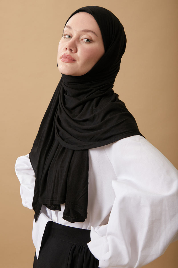 Penye Şal Siyah - 3