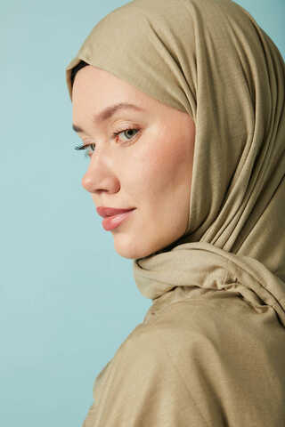 Penye Şal Yağ Yeşili - 8