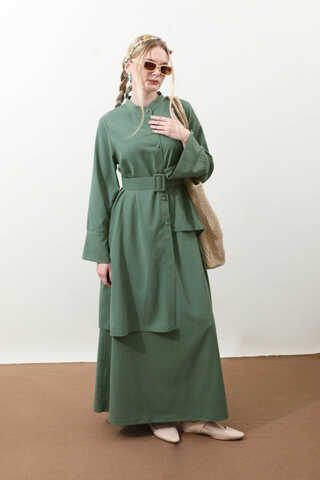 Pesen Etek Takım Koyu Mint - 1