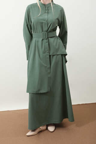 Pesen Etek Takım Koyu Mint - 5