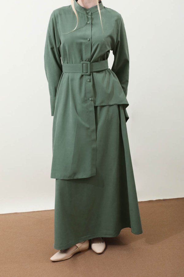 Pesen Etek Takım Koyu Mint - 5